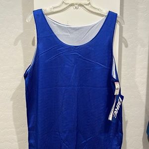 Bike Reversible Sleeveless basketball tank size M